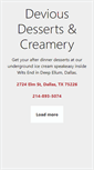 Mobile Screenshot of devious-desserts.com